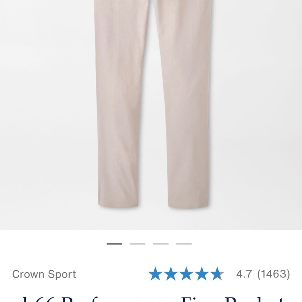 Peter Millar eb66 5-Pocket Pants - Khaki